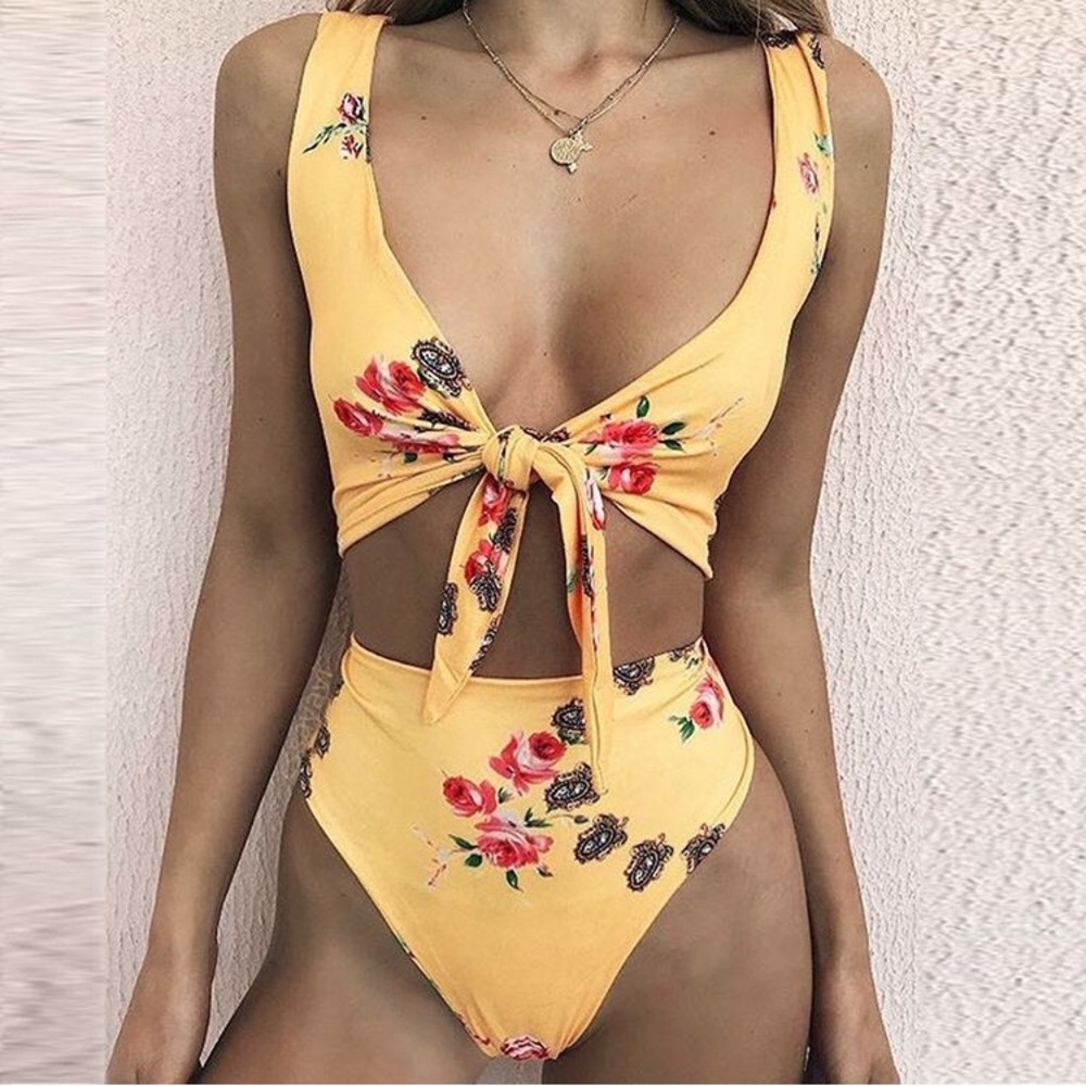 Yellow Bikini Set - image 1